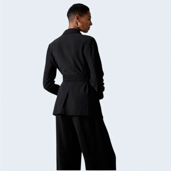 Banana Republic Factory Classic Black Suit Jacket - Picture 2 of 5